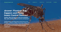 Desktop Screenshot of mosquitozapper.com